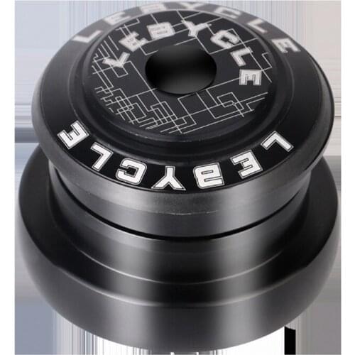 CNC Bicycle Headset 44mm Universal Size For 28.6mm Straight Tube Frame To Tapered Tube Fork 1.5 Adapter