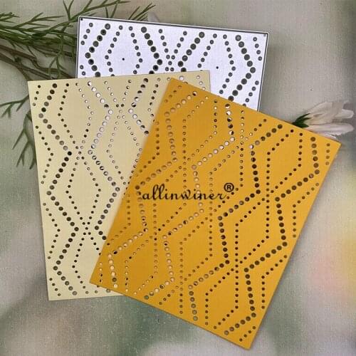 Round hole strip frame Metal Cutting Dies Stencils For DIY Scrapbooking Decorative Embossing Handcraft Die Cutting Template