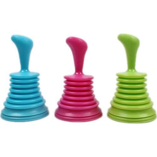 Kitchen Sink And Drain Plunger Hand Held Household Cleaner Comfortable To Hold Light In Weight Suitable For Use In The Bathroom