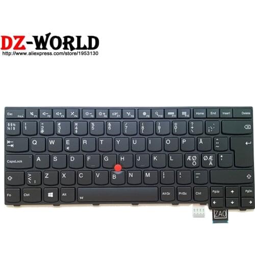 New/orig NDC Nordic Danish Norway Sweden Backlit Keyboard for Lenovo Thinkpad T460s Teclado 00UR694 01AV286 01YR129 SN20K10550