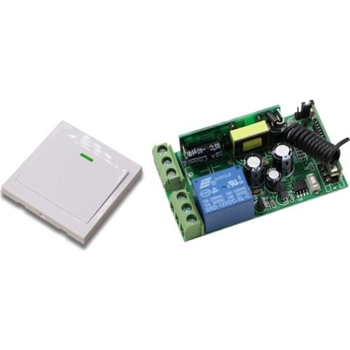 New Hall Ceiling Lights Wall Lamps Wireless Remote Control Wall Panel Remote Controller With Receiver Wide Voltage AC85V-250V