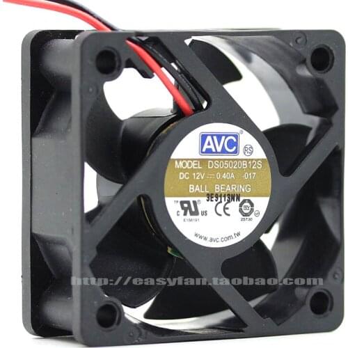 NEW AVC DS05020B12S 5020 5CM cooling fan