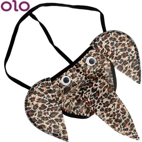 OLO G Strings Underwear SM Bondage Sexy Elephant Pants Role Play 4 Colors Sex Toys for Man Male Adult Games
