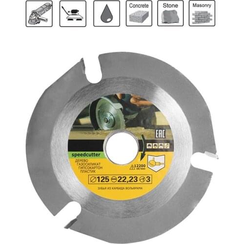 115mm 3T Wood Circular Saw Blade Speed Cutter Wood Carving Cutting Disc For Angle Grinder For Wood Cutting Sculpting Shaping