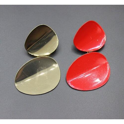 Ball retro baroque fashion earrings Carina Lau Faye Wong with the personality temperament earrings 430