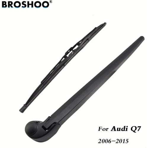 BROSHOO Car Rear Wiper Blades Back Windscreen Wiper Arm For AUDI Q7 Hatchback (2006-2015) 360mm,Windshield Auto Styling