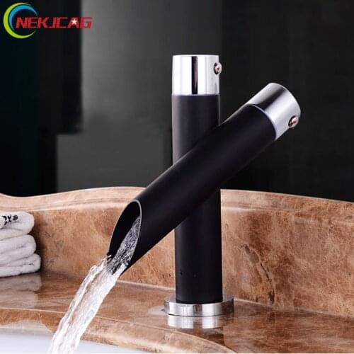 Basin Sink Faucet Hot and Cold Water Faucet Mixer Brass Tap ORB Finish Faucets