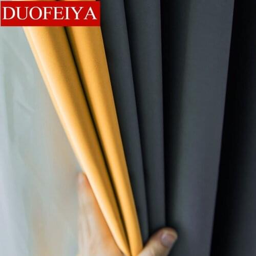 Modern Blackout Curtains for Living Room Thermal Insulated Window Curtains Panel Drapes Home Decor