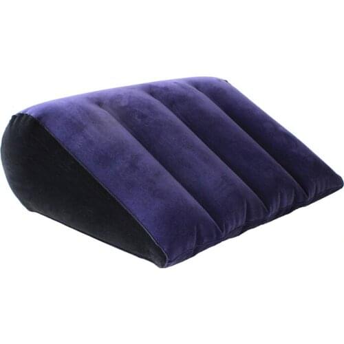 Three-Dimensional Triangle Pillow Inflatable Pillow Love Position Cushione Erotic Wedge Sex Sofa Adult Game Sex Toys For Couples