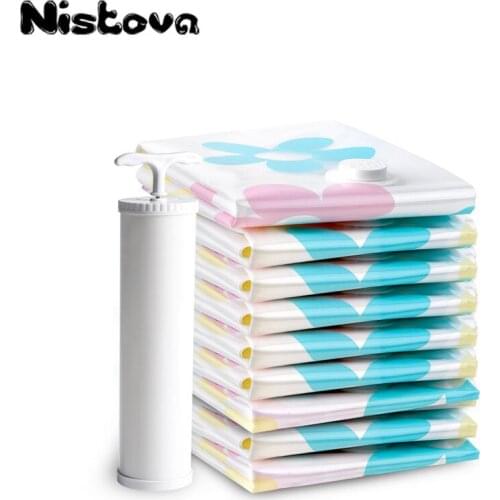 Vacuum Compression Bag Three-dimensional Non-exhaust/exhaust Dual-use Storage Bag Household Storage Finishing Upgrade Valve