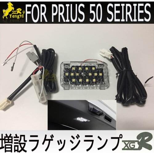 XGR rear trunk lamp extra luggage boots atmosphere light with touch switch for PRIUS 50 2016 2017 2018 2019 MIDDLE ONE