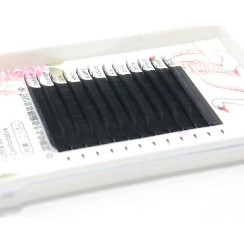 0.05 Silk protein eyelashes Grafting eyelash curvature does not rebound eyelashes extension false mink eyelashes