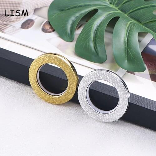 80PCS Colorful High Quality Plastic Curtain Rings Roman Plastic Grommet Top Pole Household Home Plastic Ring Curtain Accessories
