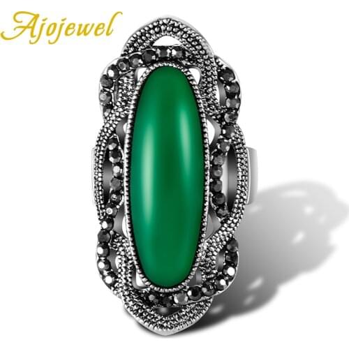 Ajojewel White Rings