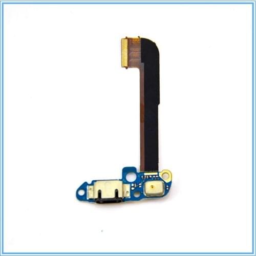 For HTC One M7 Charging Charger Port Micro USB Dock Connector Flex Cable Mic Microphone High Quality New+Tracking Number