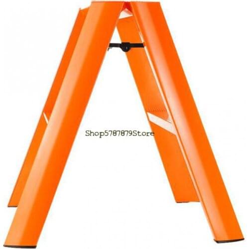Imported Double Ladder Aluminum Alloy Light Foldable Step Stool Nagasawa Step Anti Slide