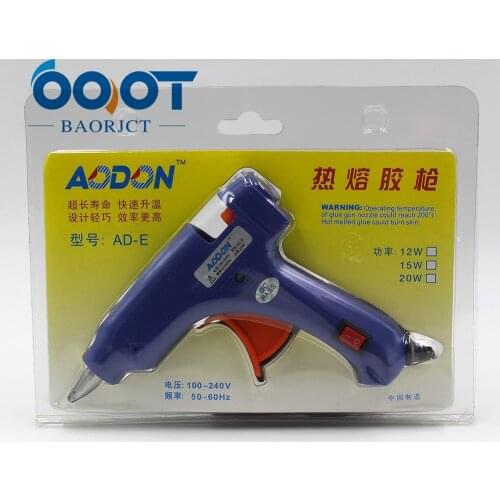 OOOT BAORJCT I-191228-2847,1Each,High Temp Heater Melt A Hot Glue Gun 20W,DIY Jewelry Toy Repair Tool Mini Heat Gun