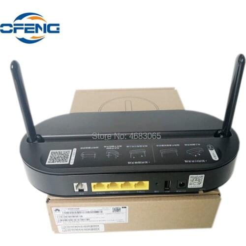 Original Huawei HS8145V 4GE + 1TEL + Dual Band WIFI 2.4G 5G GPON ONU fiber optic equipment work router English version