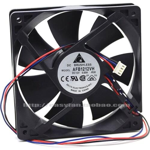 Brand new DELTA AFB1212VH 12025 12V 0.60A 3PIN FOR HUAWEI cooling fan