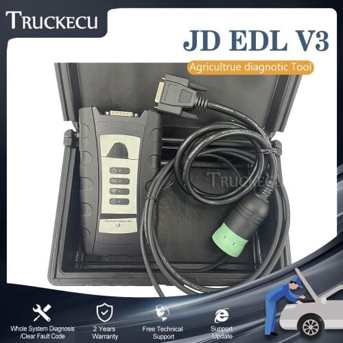 V5.2 Electronic Data Link EDL V3 PK V2 Diagnostic Adapter JD Service EDL v3 Advisor JD construction Agricultrue diagnotic TOOL