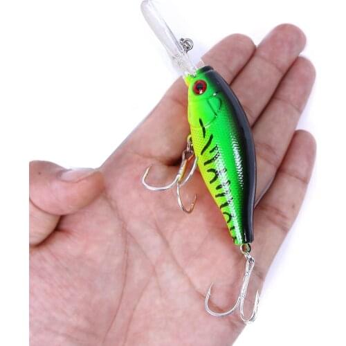 1pcs Floating Crankbaits Fishing Lures 10.5cm 16.4g Deep diving Artificial Plastic Hard Baits Bass Pike Wobbler Fishing Tackle