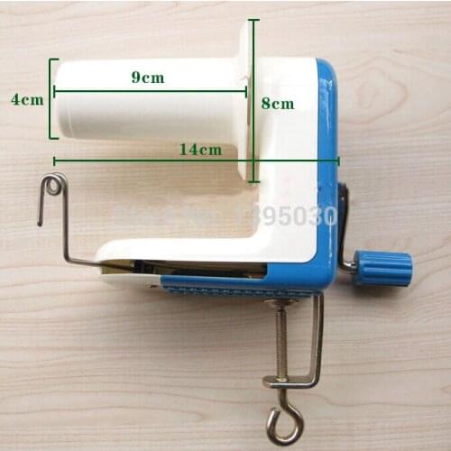 20pcs/lot Yarn Fiber String Thread Ball Skein Wool Winder Household Manual Operated Winding Machine Coiling Machine