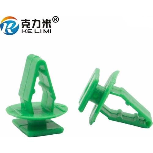 KE LI MI NO.40 For Honda Green guard plate Retainer Door Panel Trim Snap Fastener Clips