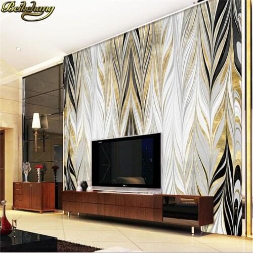 Beibehang Custom photo wallpaper murals Jane light luxury wind gold abstract texture wall background papel de parede wall paper