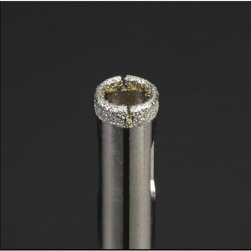 Free shipping good quality set of 10pcs electroplated diamond drill bits core bit hole saw 3-22mm for drilling glass/tile/marble