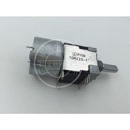 [VK] Z PRM Double Motor Potentiometer 10KB-1 B10K Double Motor Potentiometer with Motor switch