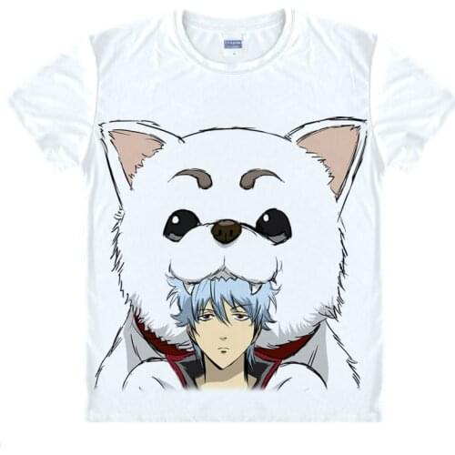 Anime Gintama T Shirt for Men Women Kids Tshirt 3d Print Tee Tops Summer Short Sleeve Clothes Harajuku Clothing