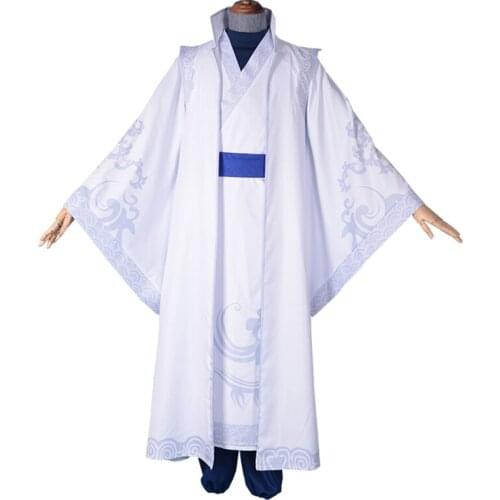 2019 Movie Na Zha Cosplay Ao Bing Costume Ancient Chinese Clothing Outfit Full Set Halloween Carnival Costumes for Unisex