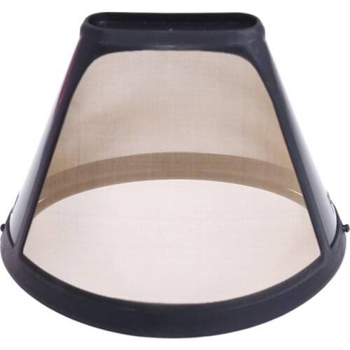 Reusable Coffee Filter 10-12 Cup Cone-Style Maker Machine Gold Mesh Handle Tool