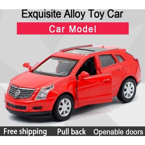 New Arrival Caipo Cadillac SRX 2012 Alloy Diecast Car Model Toy With Pull Back /Children Gifts /Educational Toy Collection