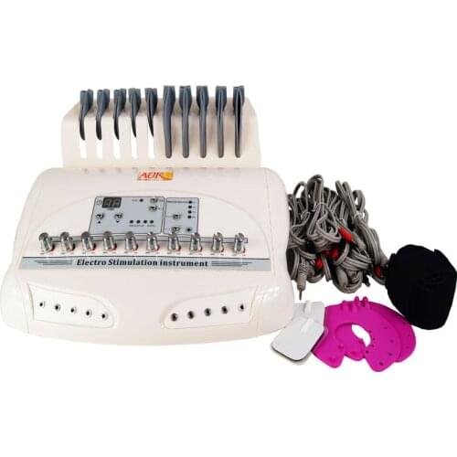 New Russian Waves Microcurrent EMS Electric Muscle Stimulator Body Massager Weight Loss Electro Myostimulation Machine