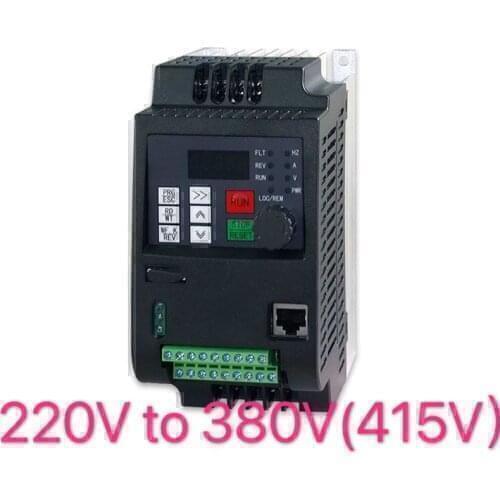 2.2kw Single Phase To Three Phase Inverter 220v To 380v Variable Frequency Drives