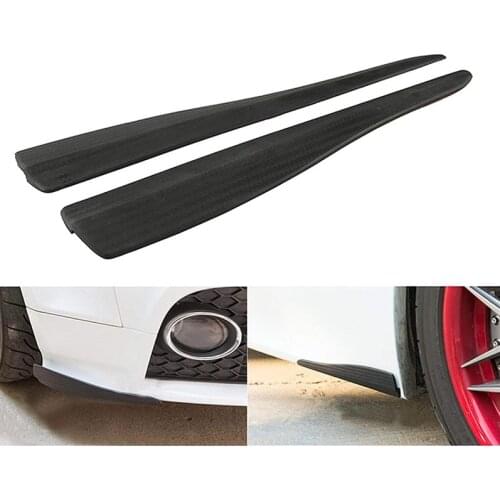 Fit for Alfa Romeo 159 Styling Mouldings Carbon Fiber Look sticker Car Styling Mouldings Bumper Corner Guard Protector