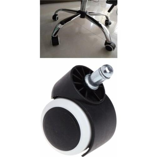 5 Pcs 2" Office Home Chair Swivel Casters Mute Wheel Universal Replacement