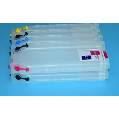High capacity 320ml H72 Empty ink cartridges for HP designjet T790 Plotters