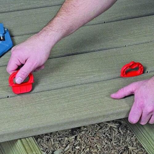 12pcs Deck Jig Spacer Rings Marking Home Durable Distance Measure 1/4\" Spacing