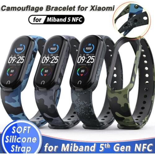 Xiaomi Mi Band 5 Strap Replacement Wrist Straps Bracelets Silicone Watch Band for Xiaomi MI Band Wristband Strap