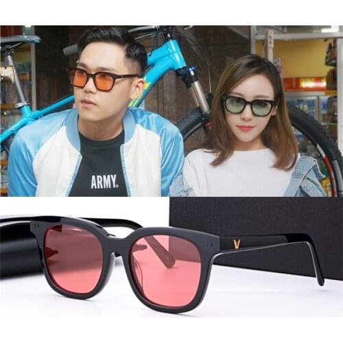 Korea Retro Sunglasses Brand Designer Gentle Square Sunglasses Men Summer Style Color lens Sun Glasses gafas Oculos De Sol