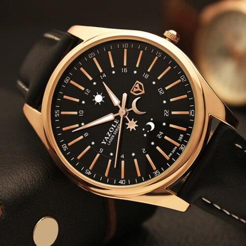 Top Brand Luxury Famous Men Watch Wristwatch Hodinky Male Clock Quartz Watches Quartz-watch Relogio Masculino Yazole 2019