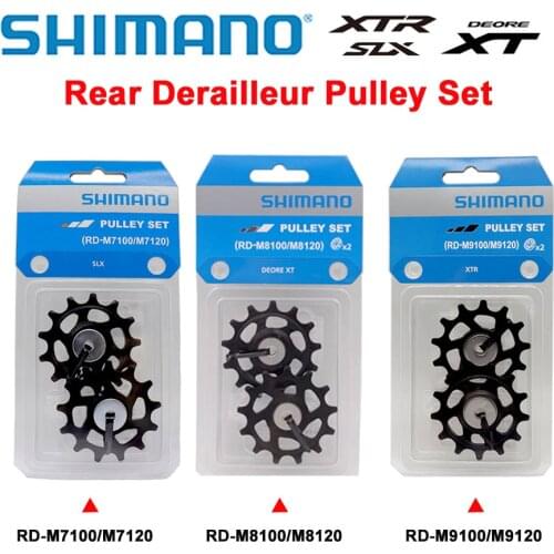 SHIMANO XTR Rear Derailleur Pulley Set RD-M9100 RD-M9120 Jockey Wheels 12-speed original