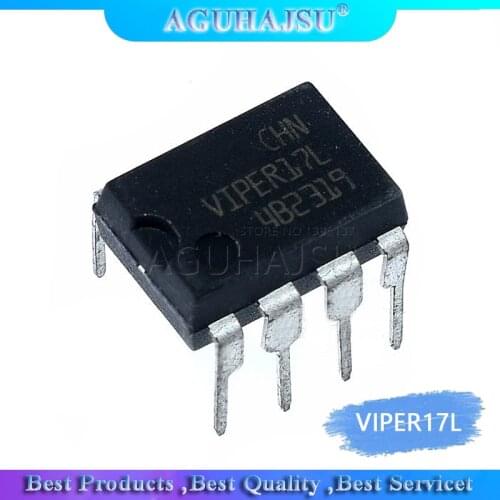 10pcs VIPER17L VIPER17H VIPER17 DIP-7 Switching Power Chip Induction Cooker Line 7 Induction Cooker Common Chip