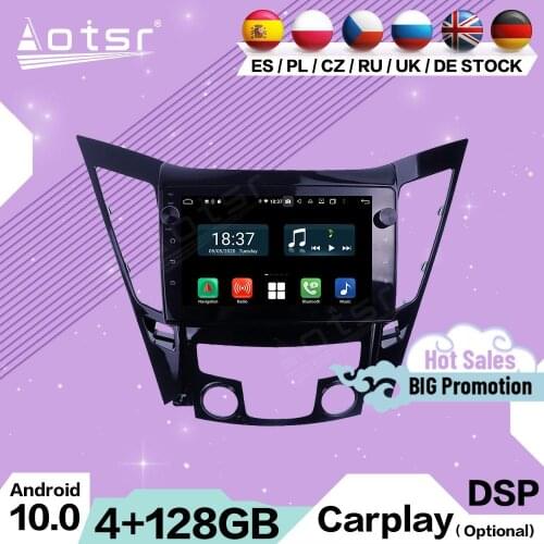 128G Carplay Multimedia Stereo Android For Hyundai Sonata 8 2011 2012 2013 2014 GPS Navi Auto Car Radio Video Receiver Head Unit