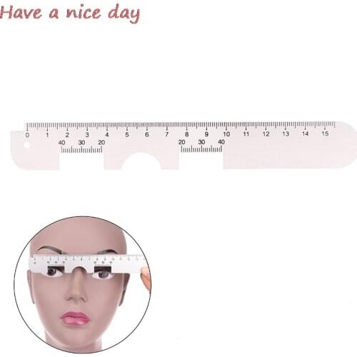 1X Aluminum Measure Optical Vernier PD Ruler Pupil Distance Meter Eye Ophthalmic