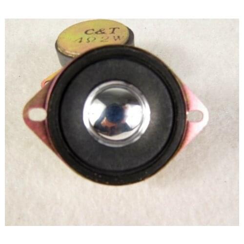 2pcs 1.5"inch 42mm Tweeter 4ohm 4Ω 2W Speaker Loudspeaker Audio with Capacitor