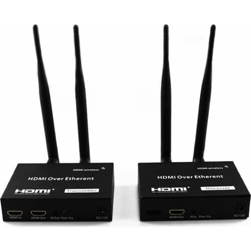 200 M Extensor Sem Fio 2.4 GHz/5 GHz HD 1080 P HDMI 1.3 HDMI Extender Transmissor Receptor WI-FI HDMI extensor