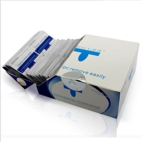 200Pcs Aluminium Foil Nail Art Soak Off Acrylic Gel Polish Nail Removal Wraps Remover Makeup Tool 100sets